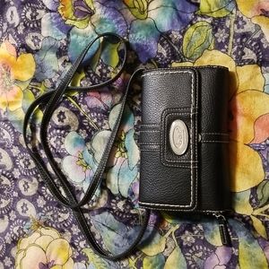 Cross body wallet purse